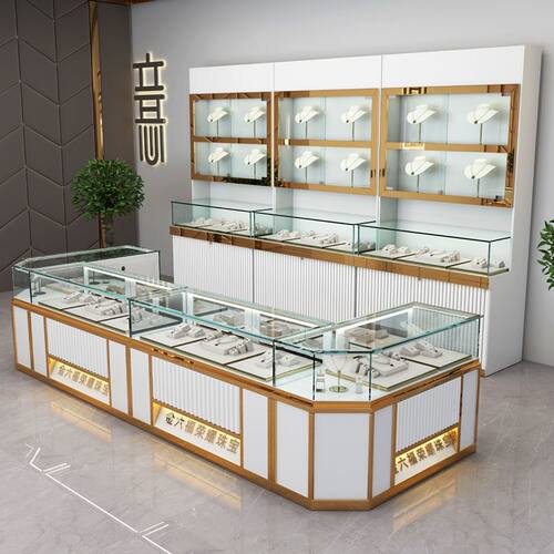 玻璃玛瑙饰品定制漆展示柜