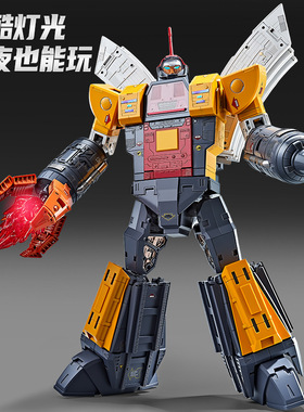 原威将L8095 大力金刚G1基地组合巨灵神带轨道大比例成品手办模型