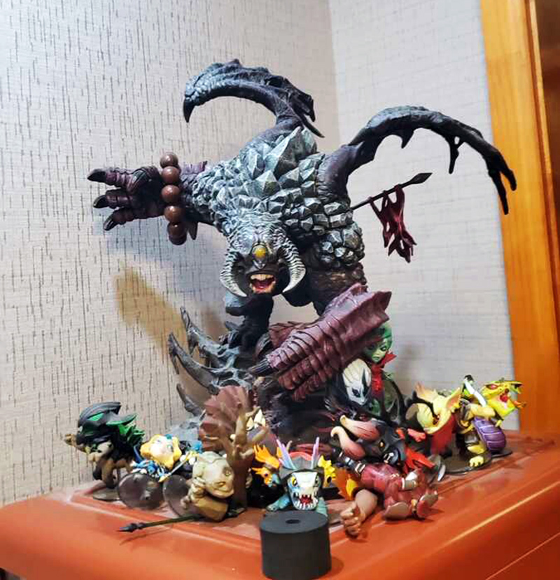 dota2手办0至宝卡尔伟大的肉山