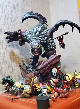 DOTA2手办刀塔2周边TI10本子饰品至宝玩偶卡尔公仔伟大的肉山摆件