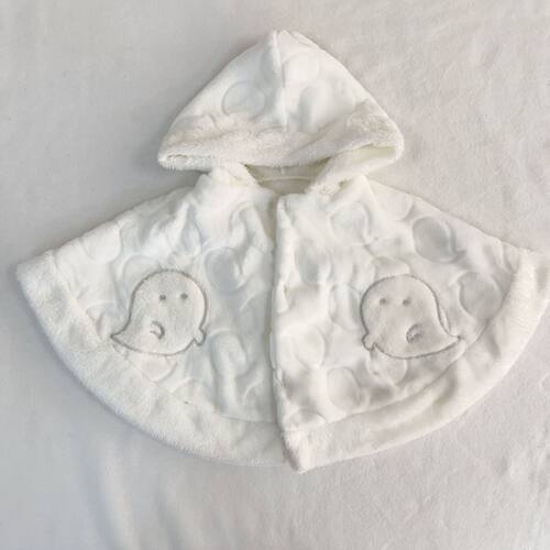 日系冬季单排扣现货纯万圣节色绒女童可爱均码连帽斗篷