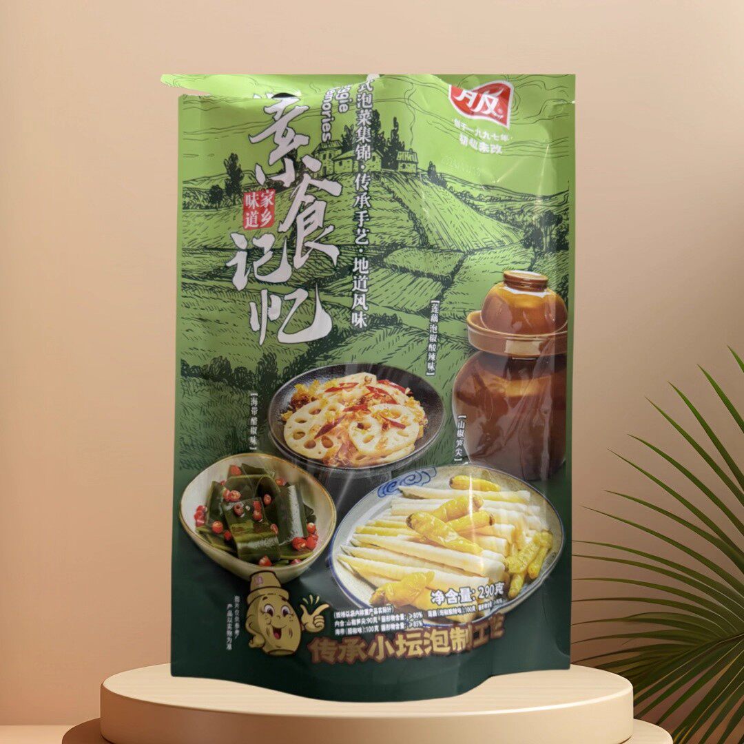 有友素食记忆290g什锦川式泡菜莲藕海带笋尖卤味熟食休闲即食零食