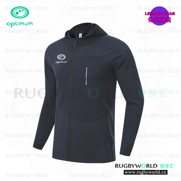 2025秋冬季开衫外套OPTIMUM新款连帽外套上衣运动服拉链卫衣