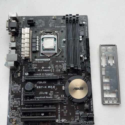 华硕Z97-K R2.0主板，件，支持LGA1150接口—议价