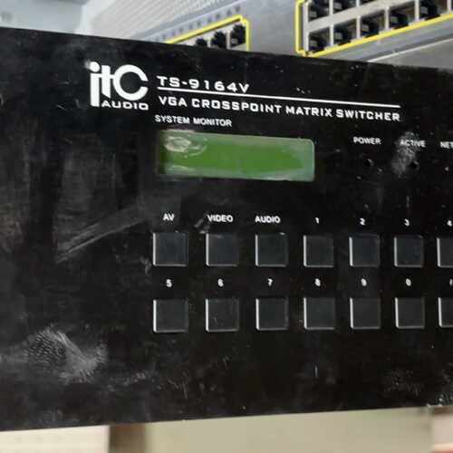 ITC TS-9164AV矩阵切换器，16进16，支持V—议价