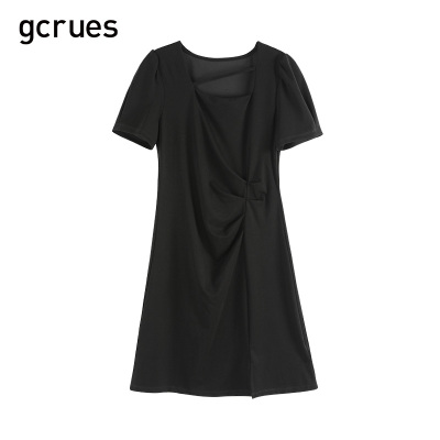 gcrues韩系连衣裙2025新款设计感裙子休闲裙装G06X08A7152