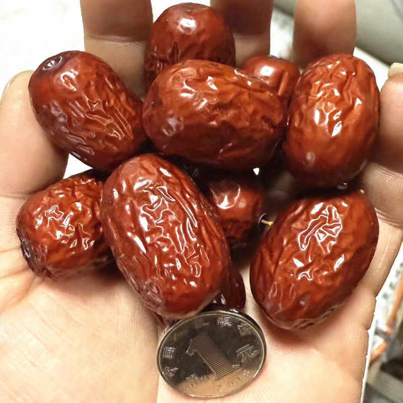 25年新枣新疆特产若羌灰枣500g大枣子干果生吃煲汤健康食品零食