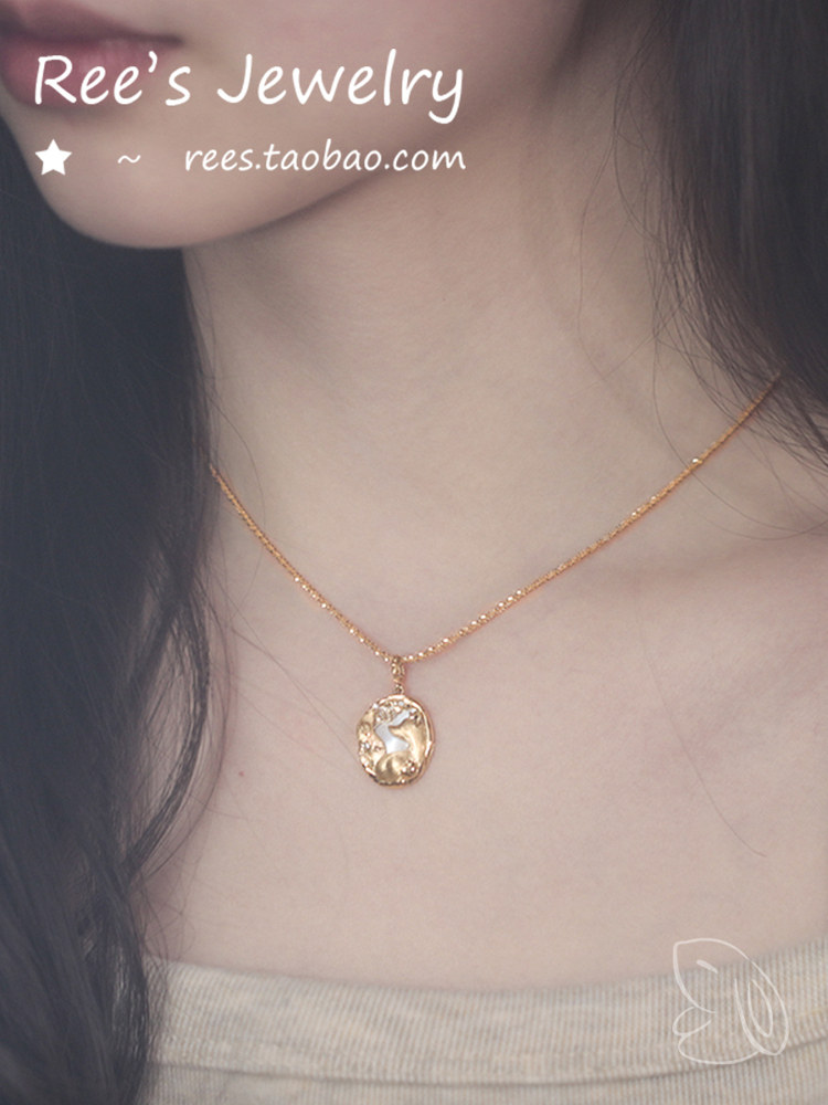 Ree 18K Gold & Diamond Necklace | Direct from China - Product image 4