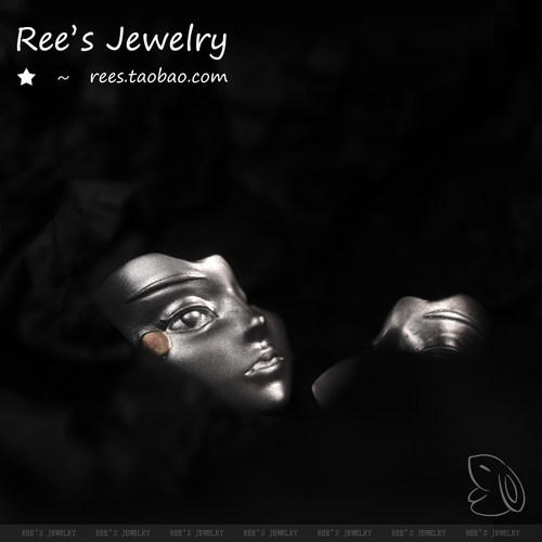 925银小众原创中性耳钉