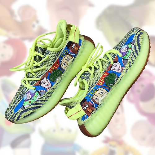 custom手绘画球鞋定制diy迪士尼