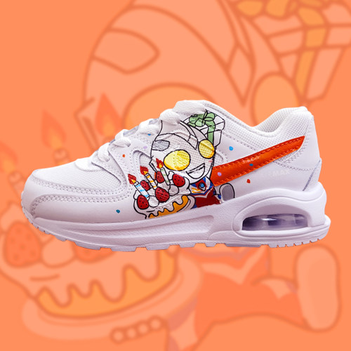 球鞋绘画定制Airmax90奥特曼af1