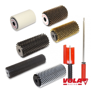 VOLA滑雪板滚刷除蜡刷子套装电动滚刷轻松高效滑雪板打蜡保养工具