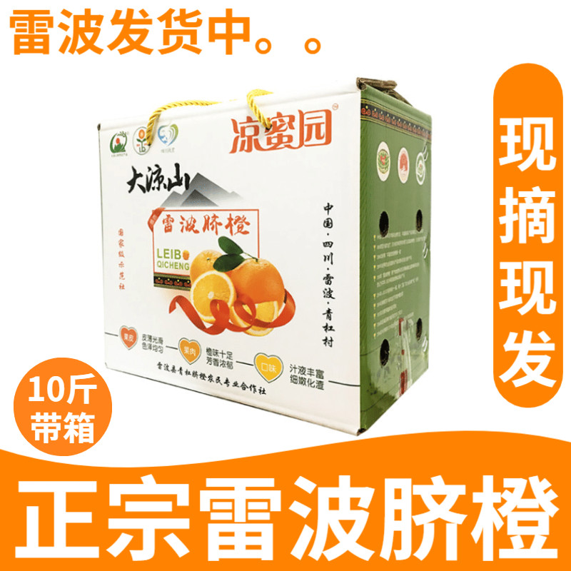 正宗雷波脐橙当季水果整箱10斤新鲜非冰糖甜橙20果冻橙赣南脐橙_虎窝淘