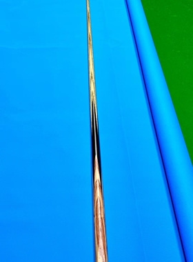 亨特定制HC1132杆头9.5金色标牌，巴西郁金香高插花斯诺克台球杆