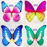 40 см имитация бабочки для торгового центра, подвеска весной и летом, красивое свадебное украшение, подвесной танцевальный реквизит, барная сцена, бесплатная доставка