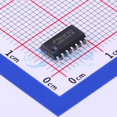 运算放大器 LM6134AIMX/NOPB SOIC-14 TI/德州 电子元件原装正品