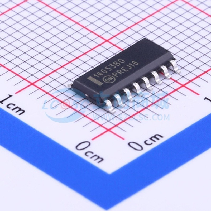 模拟开关/多路复用器 MC14053BDG SOIC-16 onsemi(安森美) 元器件