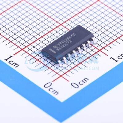 RS232芯片 MAX232ECDR SOP-16 TI/德州 电子元器件配单 原装正品
