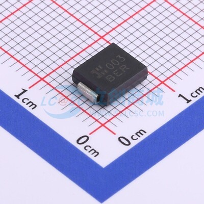 静电保护器(TVS/ESD) SMCJ17CA-13-F DO-214AB DIODES(美台)