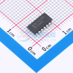 运算放大器 TLC084IDR SOIC-14 TI/德州 电子元器件配单原装正品