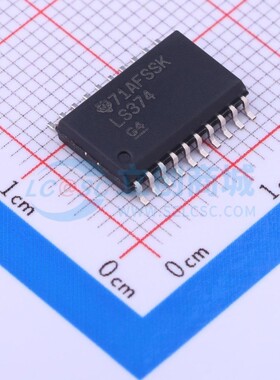 触发器 SN74LS374DWR SOP-20 TI/德州 电子元器件配套 原装正品