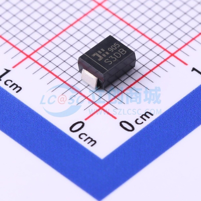 通用二极管 S3DB-13-F SMB(DO-214AA) DIODES(美台) 电子元件配单