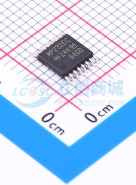 RS232芯片 MAX3232ECPW TSSOP-16 TI/德州 电子元件配单原装正品