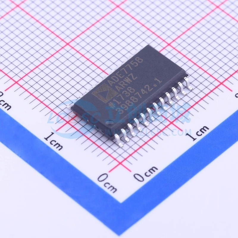 电能计量芯片 ADE7758ARWZ SOP-24 ADI(亚德诺) 电子元件原装正品