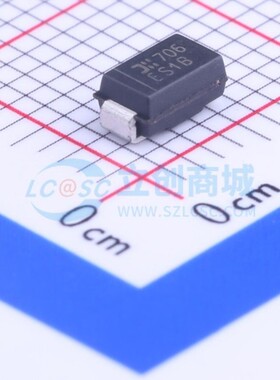 快恢复/超快恢复二极管 ES1B-13-F SMA(DO-214AC) DIODES(美台)