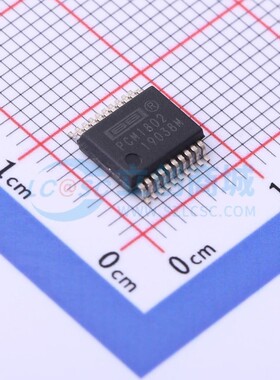 ADC/DAC芯片 PCM1802DB SSOP-20 TI/德州 电子元器件配单原装正品