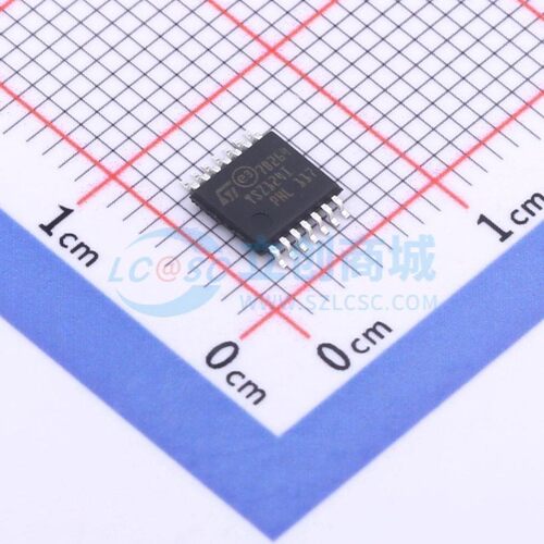 运算放大器 TSZ124IPT TSSOP-14 ST(意法半导体) 电子元器件 原装