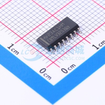 信号开关/多路复用器 SN74CBTLV3253D SOP-16 TI/德州 电子元器件
