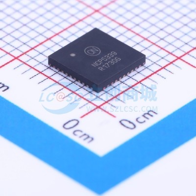 栅极驱动芯片 NCP5339MNTXG QFN-40 onsemi(安森美) 电子元件配单