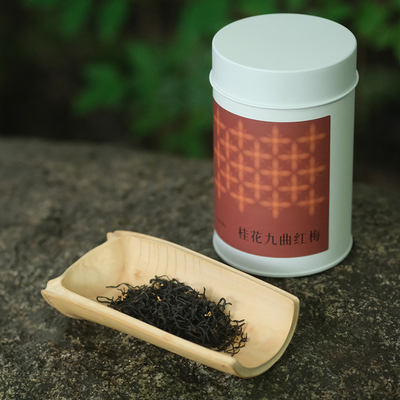 【热卖】2025桂花九曲红梅 杭州老树桂花红茶 传统窨制工艺