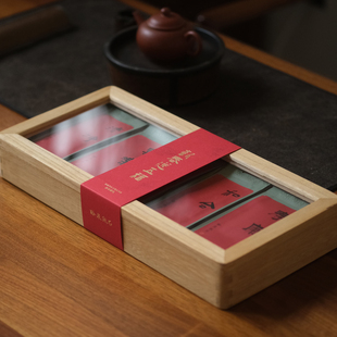 【聆泉饮石】聆泉饮石五福 岩茶乌龙茶8.3g*5