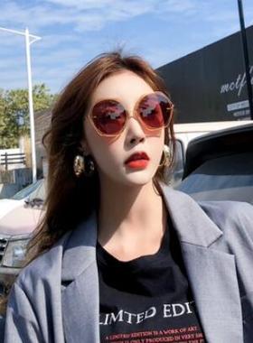 墨镜小脸时尚太阳镜水原希子同款