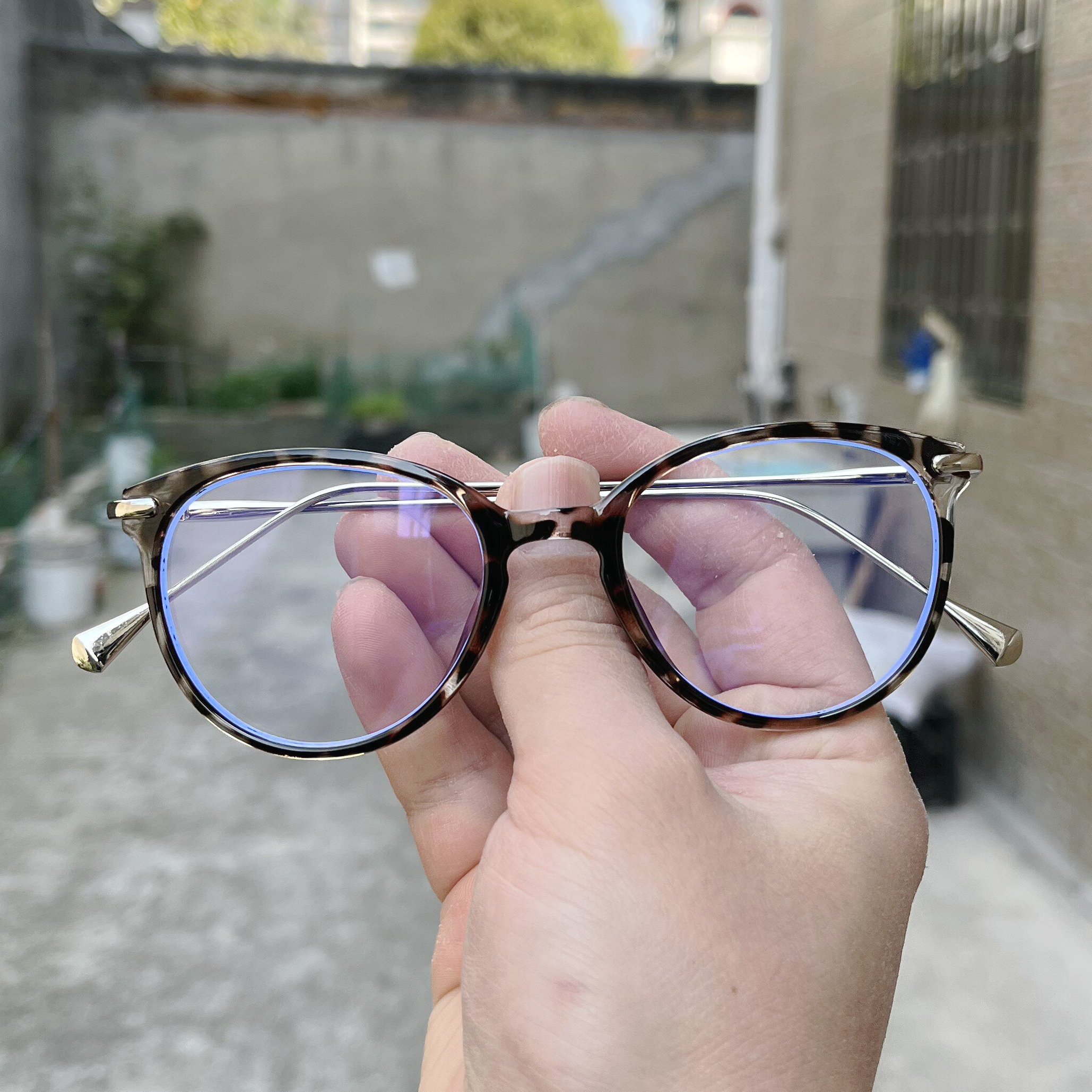 欢乐颂关关同款眼镜框复古韩版显瘦近视可配眼睛架素颜神器眼镜架