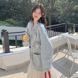 26春款春款浅蓝色牛仔外套2B143-25021-P150-K228，女装短外套，2B143
