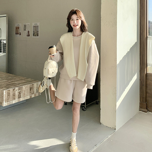 披肩卫衣套装三件套2B143-25012-P150-K228图片