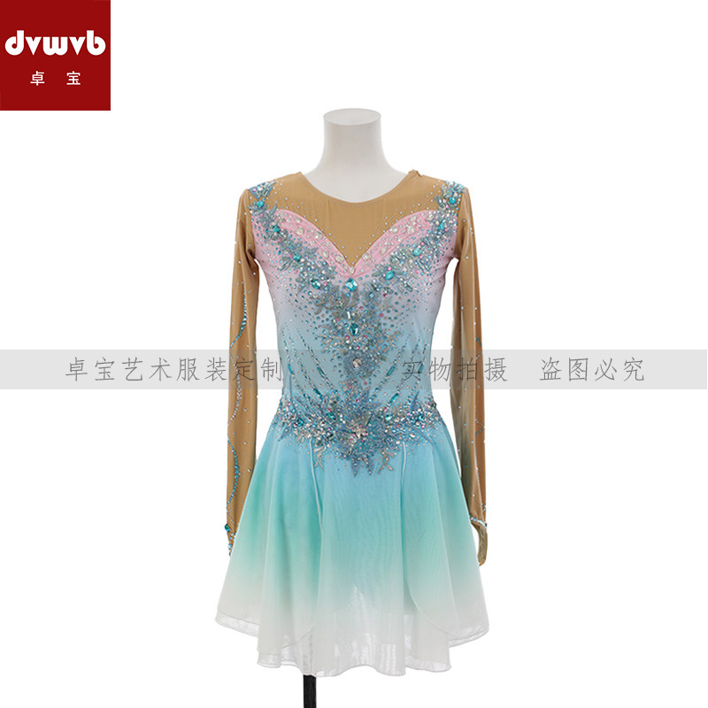 花样滑冰考斯滕女演出服图片