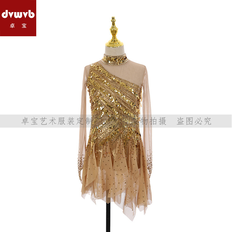 花样滑冰考斯滕女演出服图片