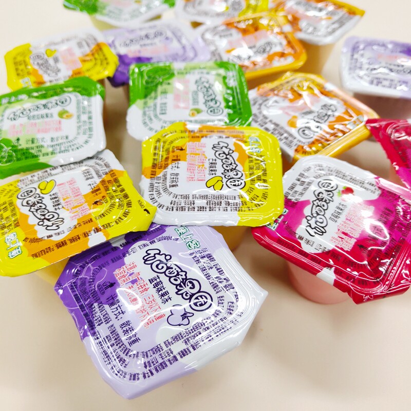 座上客果冻优酪果园草莓 芒果蓝莓水果混合散称儿童零食
