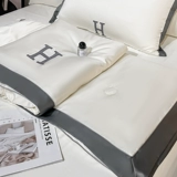 Летнее шелковое летнее одеяло, комплект, осеннее прохладное одеяло, 4 предмета