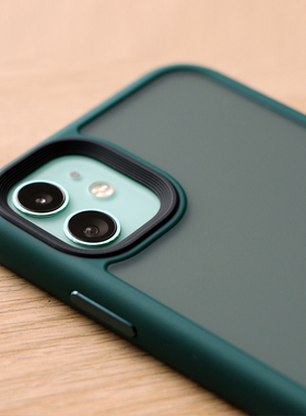 iPhone11手机壳苹果11肤感磨砂防摔保护套iPhone11Pro全包气囊软胶11ProMax透明摄像头加高pro新款撞色加厚潮