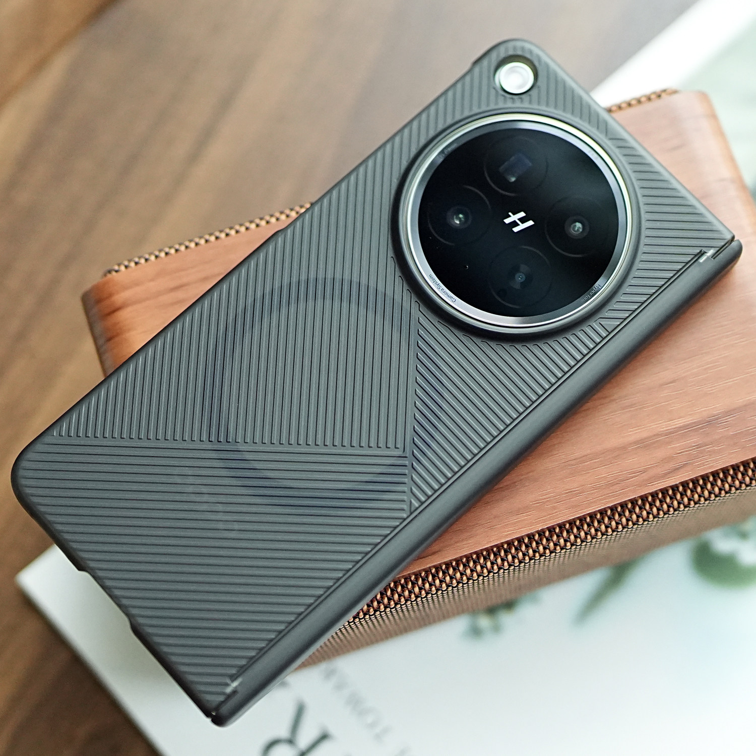 米斯登适用OPPO FindN6超薄几何纹理手机壳n5全包中轴磁吸保护套折叠屏外壳裸感磨砂透明防滑散热新款男女ins