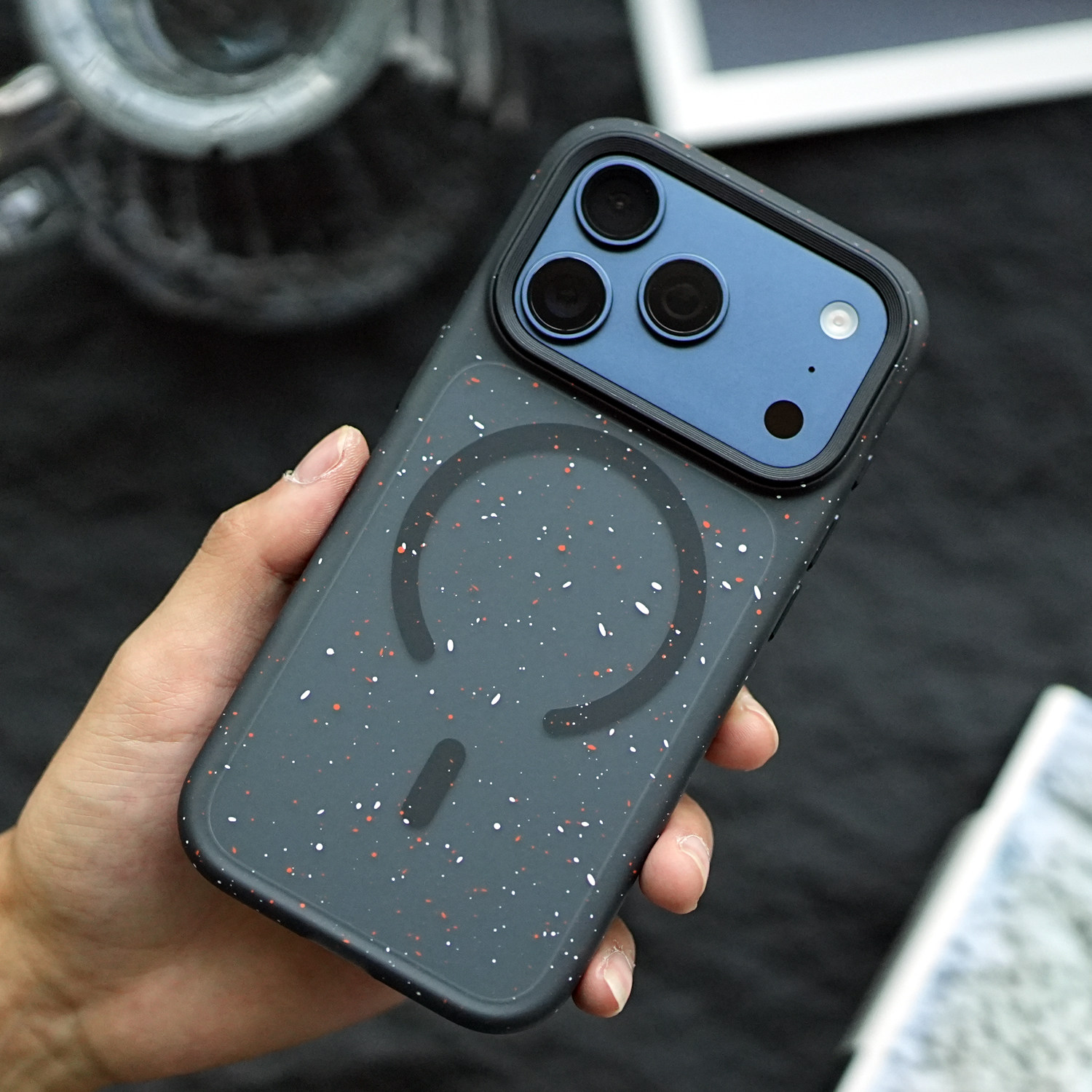 米斯登带Ai相机拍照按键适用苹果iPhone17ProMax肤感泼墨手机壳17Air全包magsafe磁吸保护套透明磨砂高档新款,3C数码配件,手机保护套/壳,淘宝优惠券,粉丝福利购,淘宝优惠卷