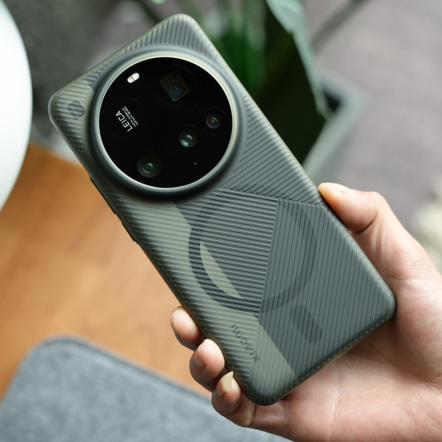 米斯登适用小米15Ultra几何纹理手机壳14u磁吸magsafe保护套超薄裸机手感防滑全包硬壳简约磨砂半透明防滑新p