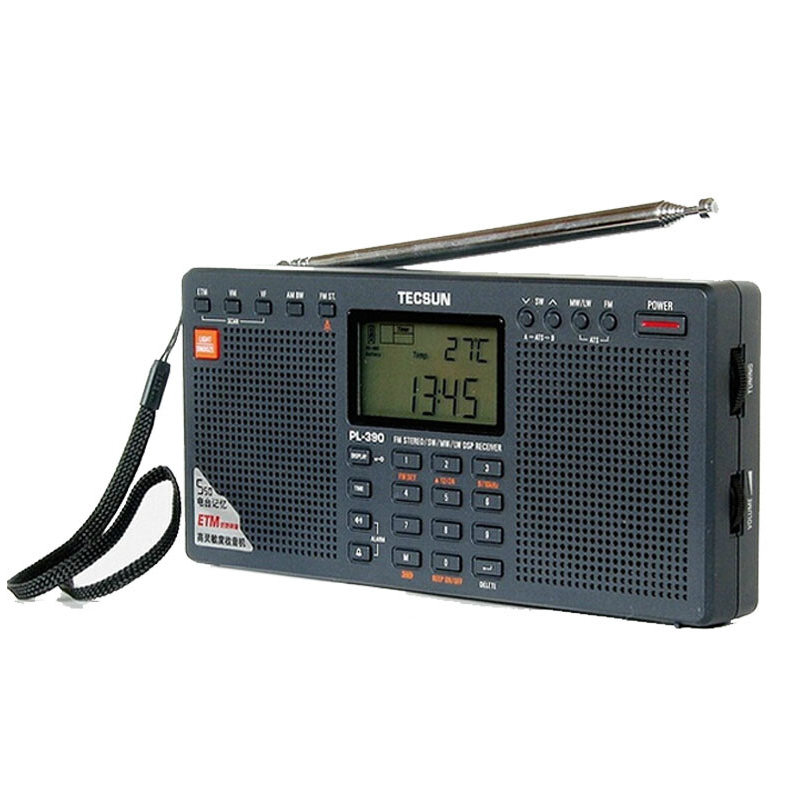 德生PL-390全波段收音机调频FM中短波数字解调老人半导体广播便携