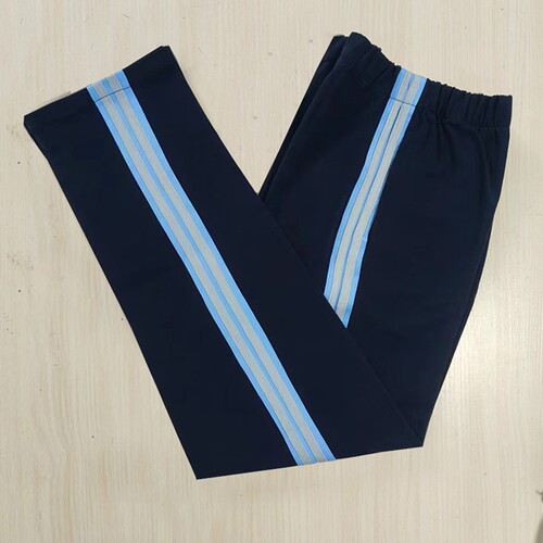 藏蓝学生校服裤子四季大码可定制