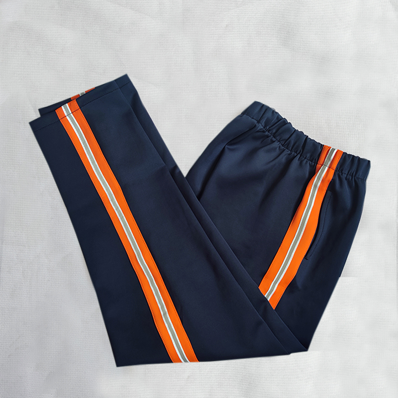 藏蓝校服长裤子四季款可定做